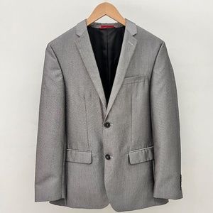 ALFANI Men's Silver Blazer Slim-Fit